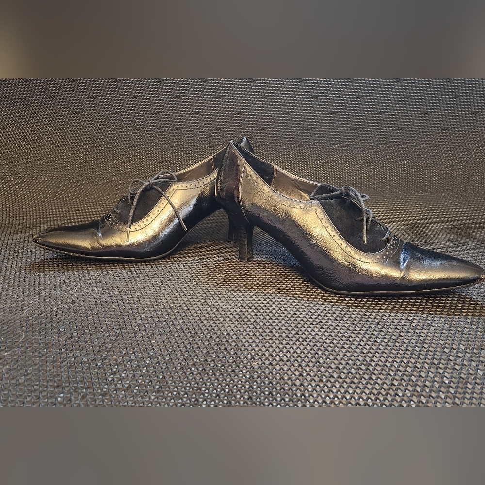 Etienne Aigner Black Heeled Shoes